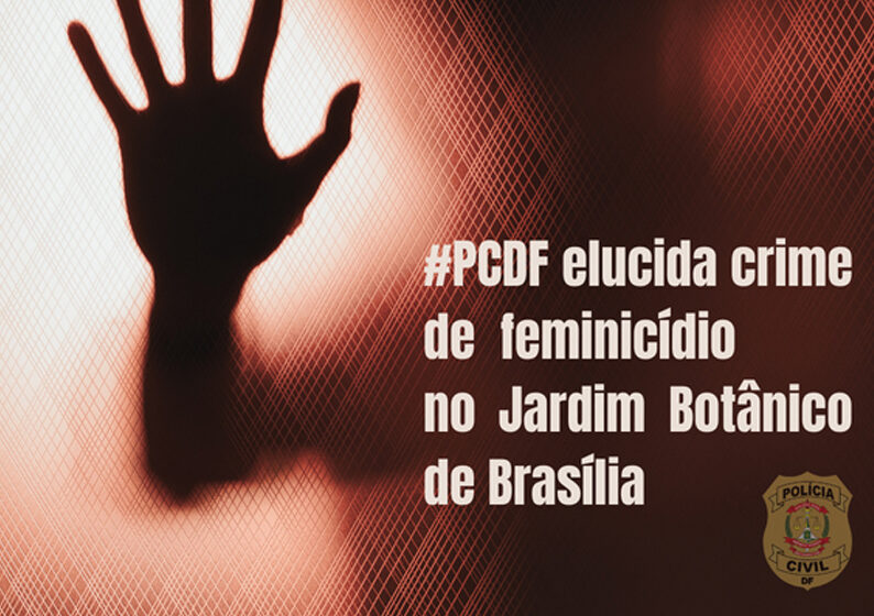 Preso acusado de cometer feminicídio contra companheira no Jardim Botânico