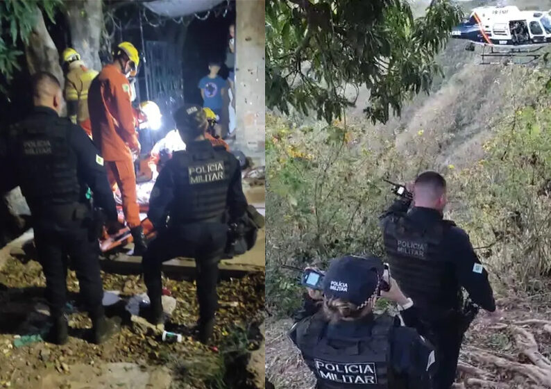 Polícia encontra homem que estava preso em ribanceira em Sobradinho II