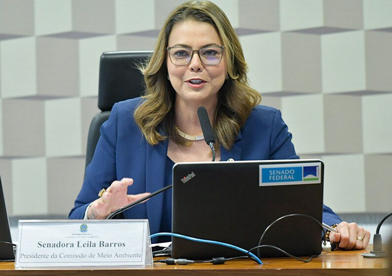 A presidente da Comissão de Meio Ambiente do Senado (CMA), Leila Barros, questiona a alteração do plano