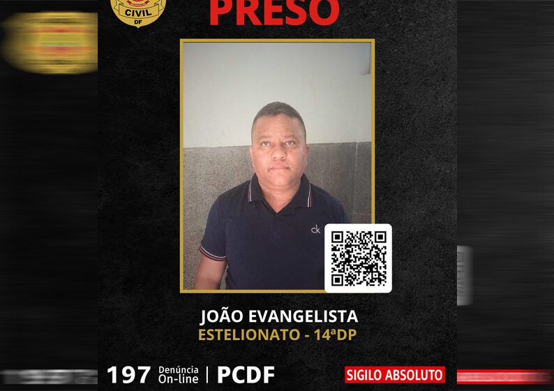 Foto: Divulgação PCDF