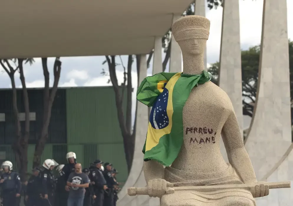 Fato aconteceu durante atos golpistas de 8 de janeiro de 2023 - Foto: Joedson Alves/Agencia Brasil