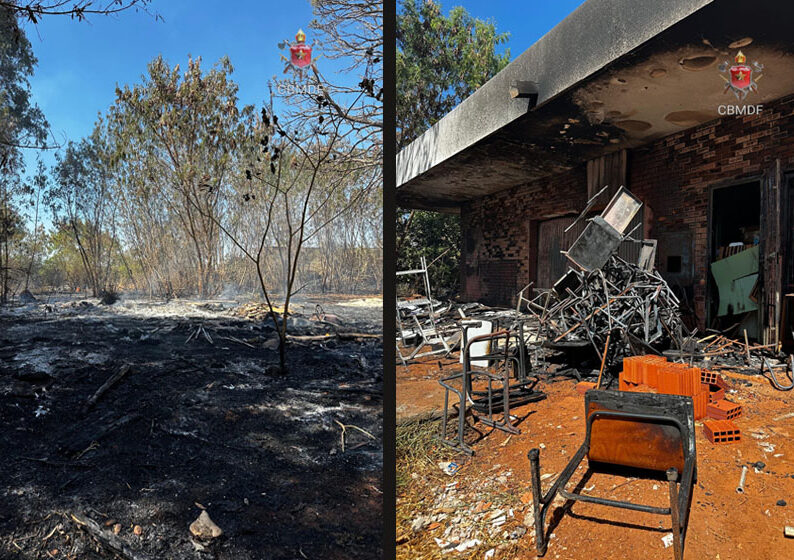 Não houve feridos - Foto: Divulgação CBMDF