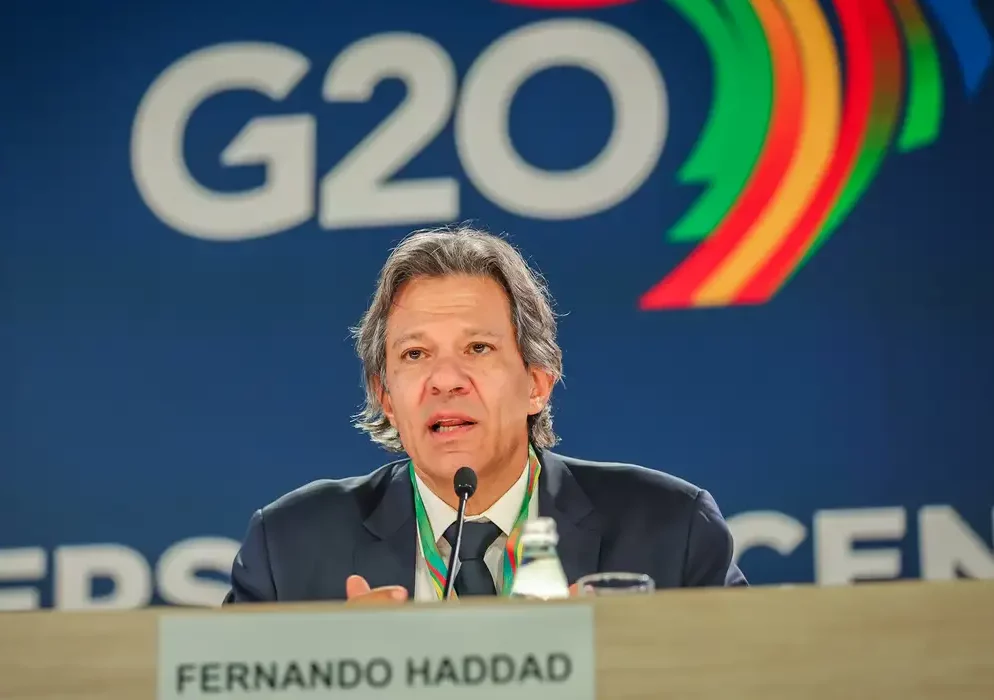 Ministro e presidente do BC participaram de reunião do G20 nos EUA