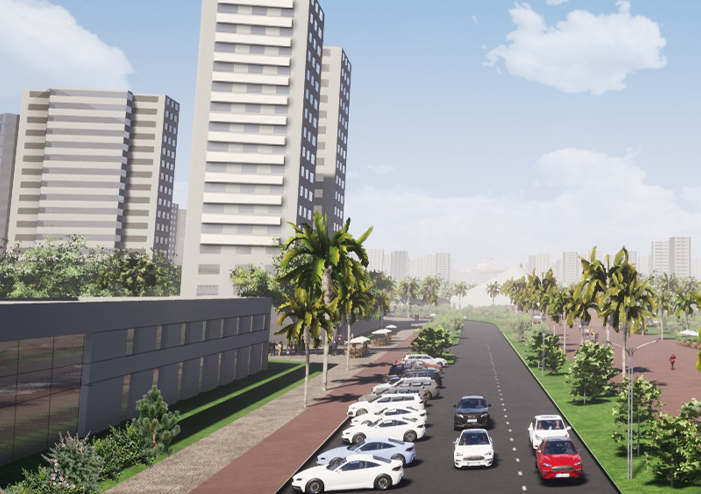 Novo bairro será em Vicente Pires, onde é prevista a construção de até 17,3 mil apartamentos | Foto: Divulgação/Terracap