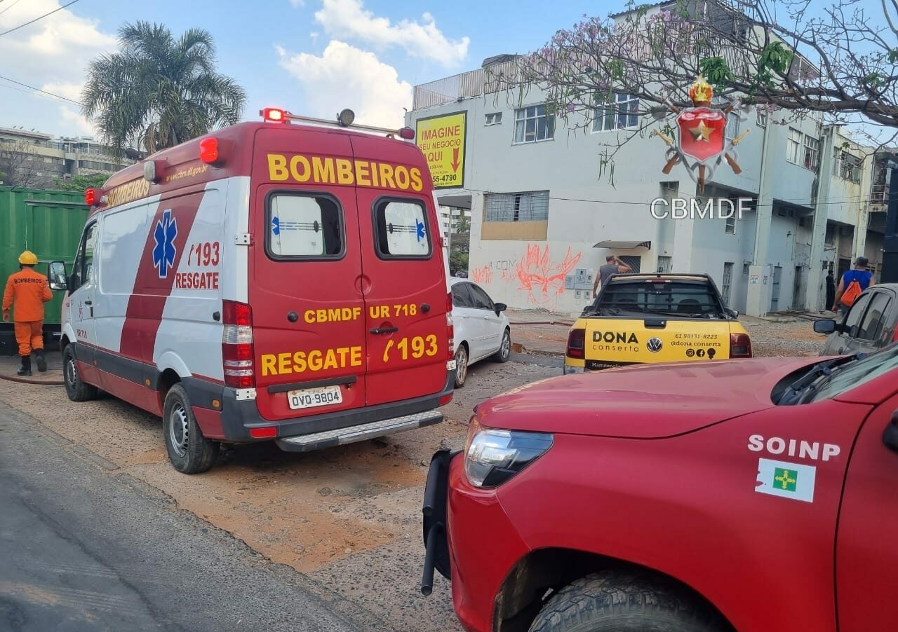 Ninguém se feriu - Foto: Divulgação CBMDF