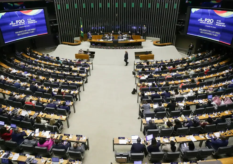 Presidentes da Câmara e do Senado participaram da abertura do encontro