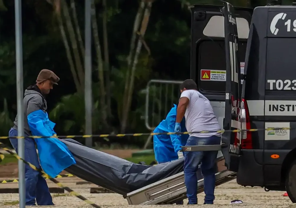 Trabalhos de perícia levaram toda a madrugada