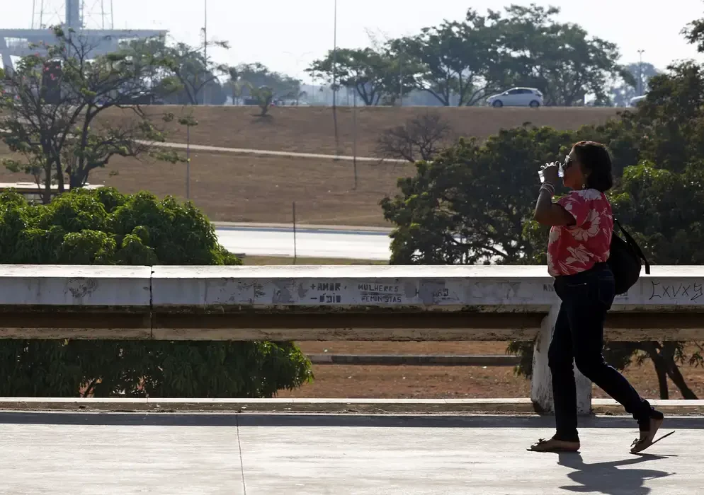 Temperatura esteve 0,79ºC acima da média das duas últimas décadas